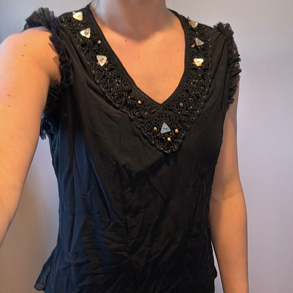 Vintage Sheer Top - Picture 1 of 8